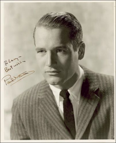 Paul Newman Autograph (Click for full image) | Best Movie Posters