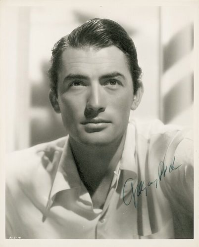 Gregory Peck Autograph (Click for full image) | Best Movie Posters