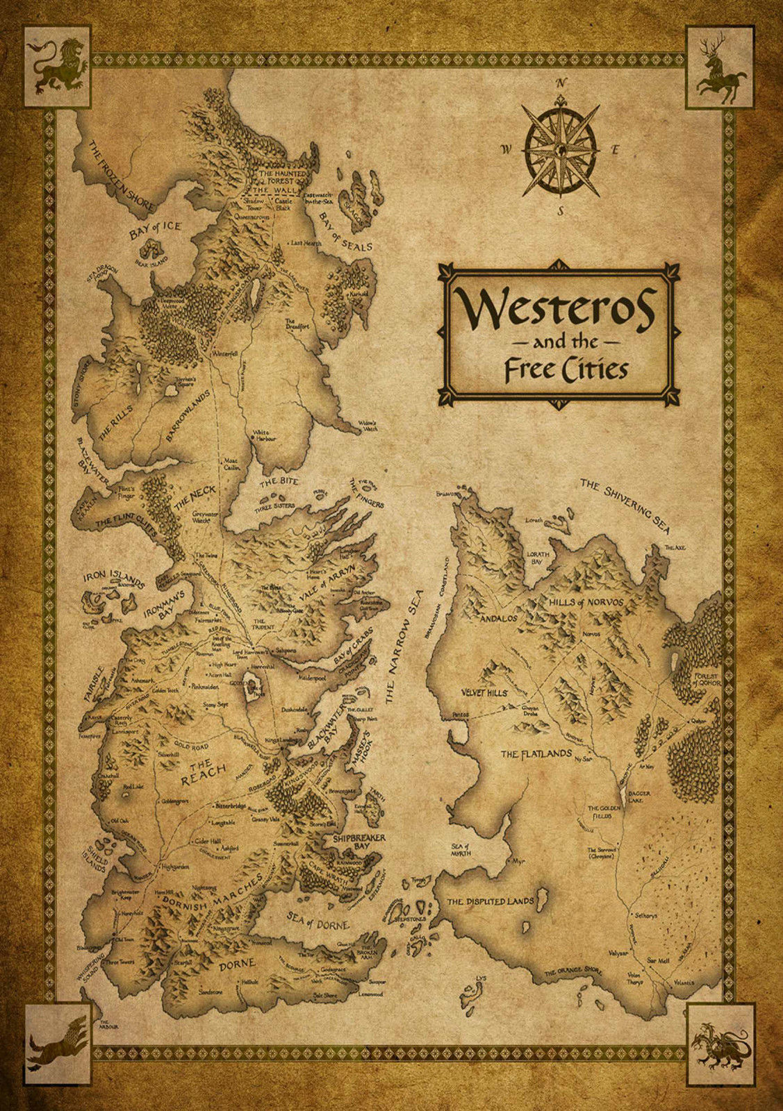 best game of thrones map