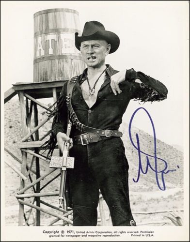 Yul Brynner Autograph (Click for full image) | Best Movie Posters