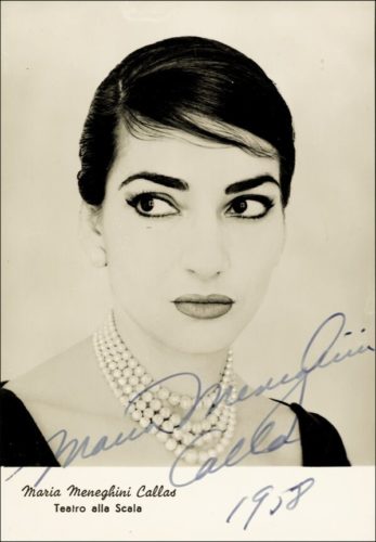 Maria Callas Autograph | Best Movie Posters