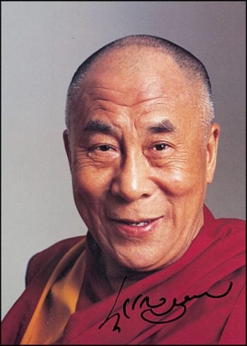 DALAI LAMA Autograph (Click for full image) | Best Movie Posters