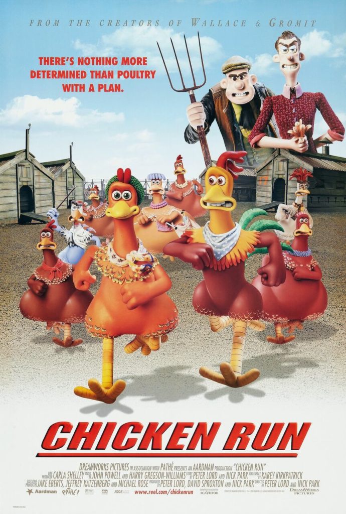 Chicken Run Movie Poster (Click for full image) Best Movie Posters