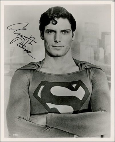 Christopher Reeve Autograph (Click for full image) | Best Movie Posters