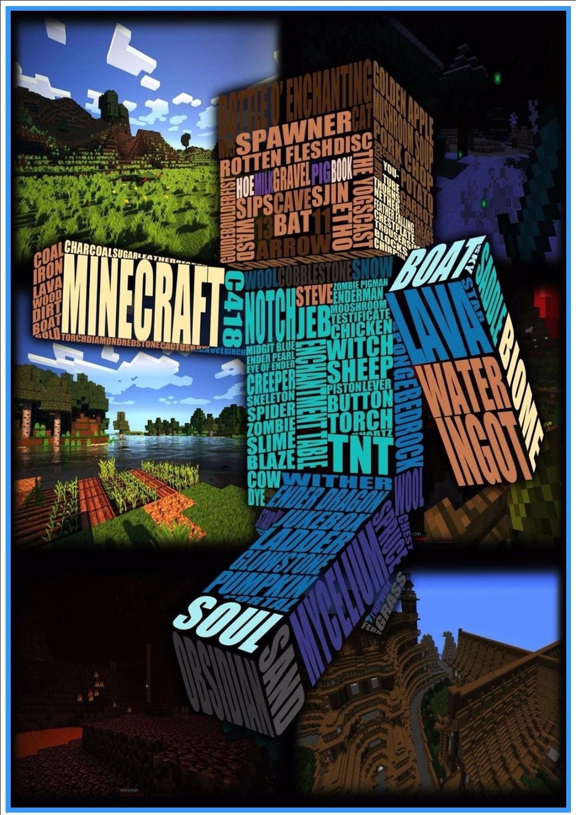 Minecraft Poster Printable