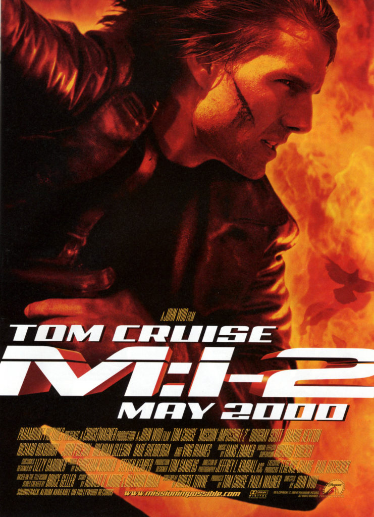 Mission Impossible 2 Movie Poster (click for full image) | Best Movie ...